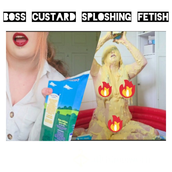 Boss WAM Sploshing Custard Fet**h Video