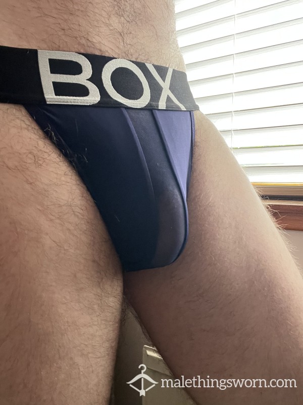 Box Blue & Mesh Jock (L)