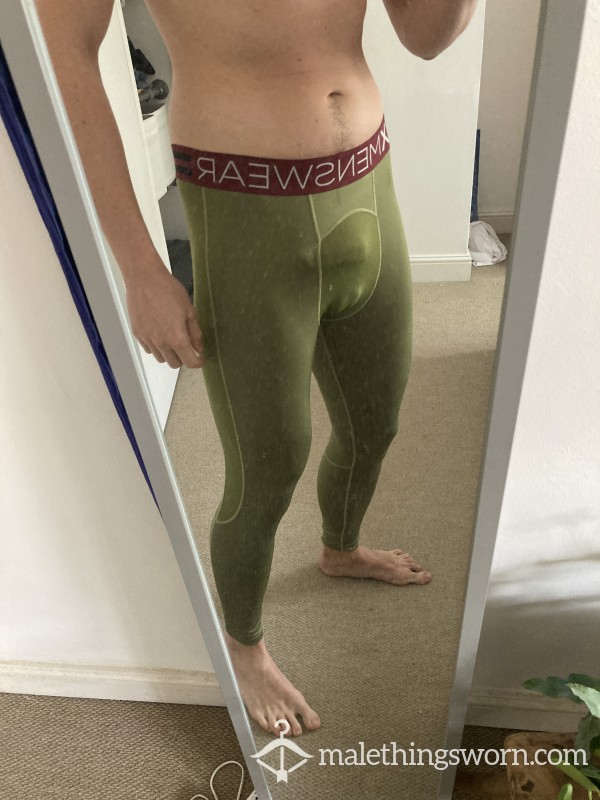 Box Menswear Green Tights