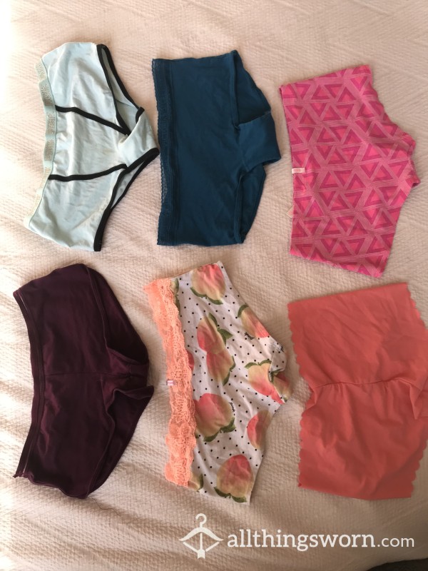 Boy Short Panties - Take Your Pick!!