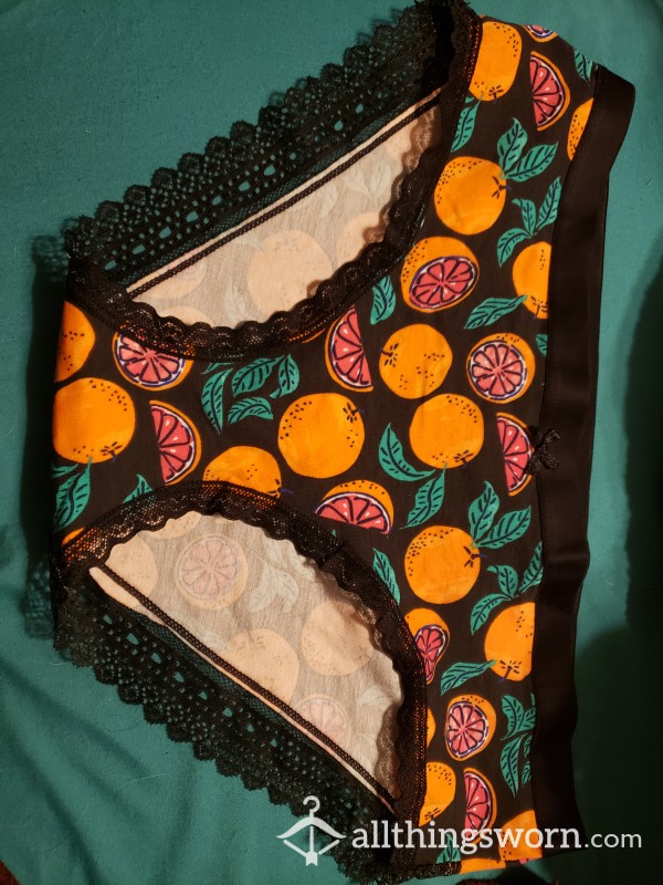 Boyshort Clementine Print 95% Cotton