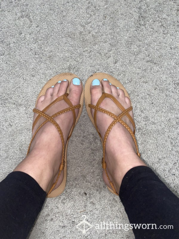 Braided Strap Sandals