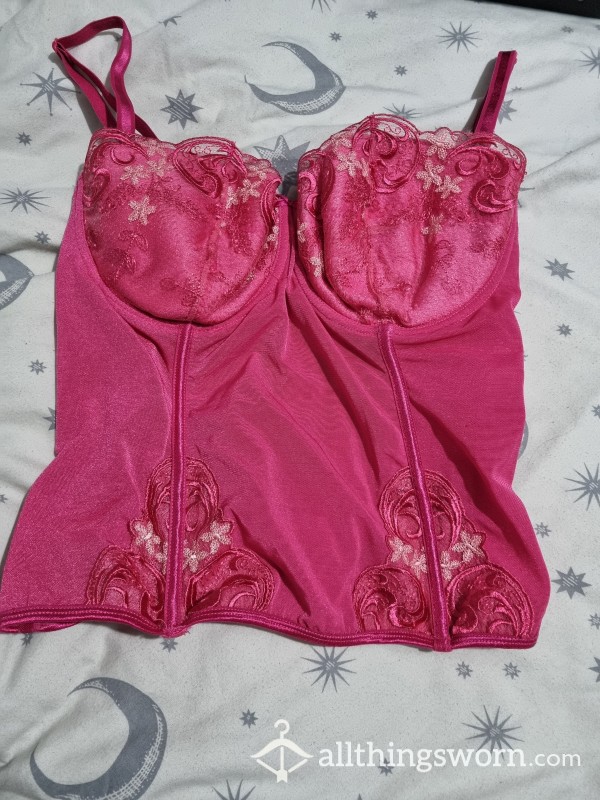 Bright Pink Baby Doll Bra