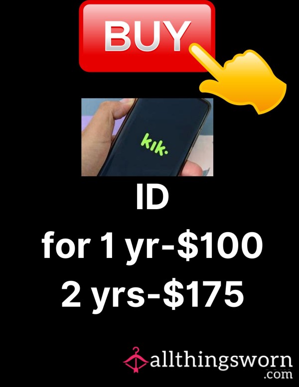 Buy My Messenger Id For 1 Or 2 Yrs