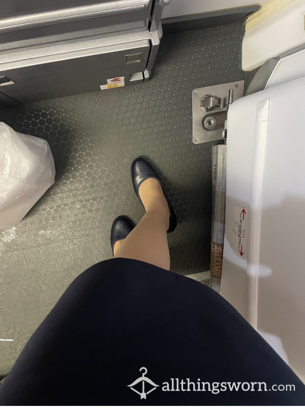 Cabin Crew 2 Day Worn Nude Tights