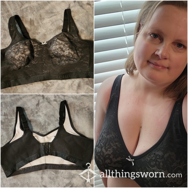 Cacique Black Wireless Bra