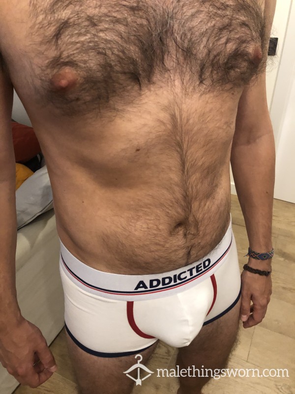 White Underwear ADDICTED