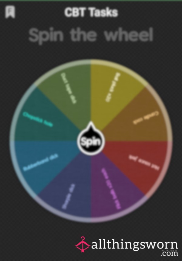 CBT Task Wheel