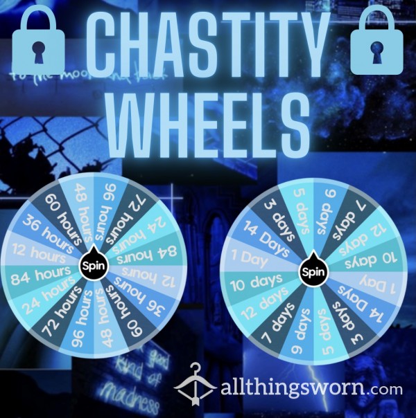 Chast*ty Wheel ⛓💦 Spin For Your Fate 😈