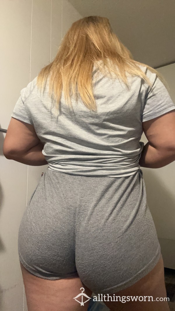 Cheeky Grey Shorts