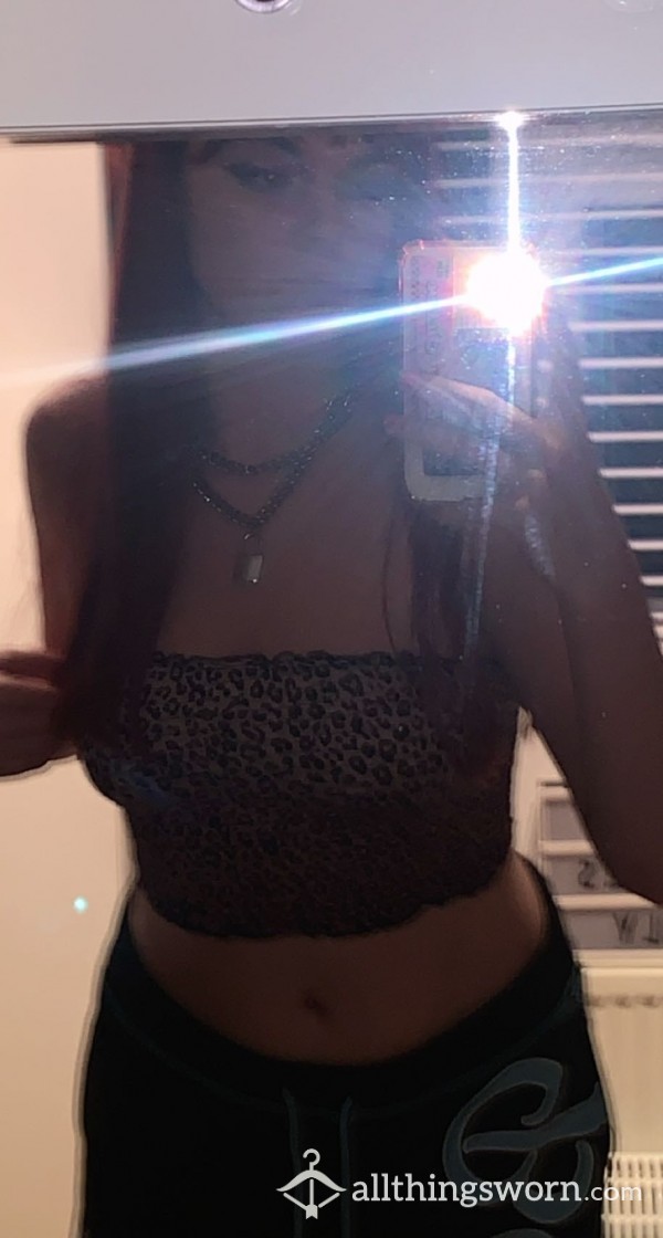 Cheetah Print Boob Tube