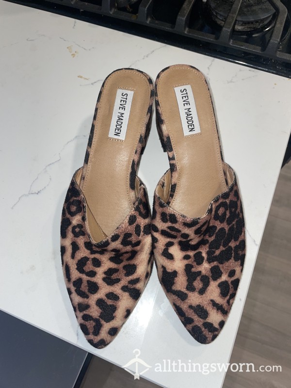 CHEETAH PRINT STEVE MADDEN HEELS