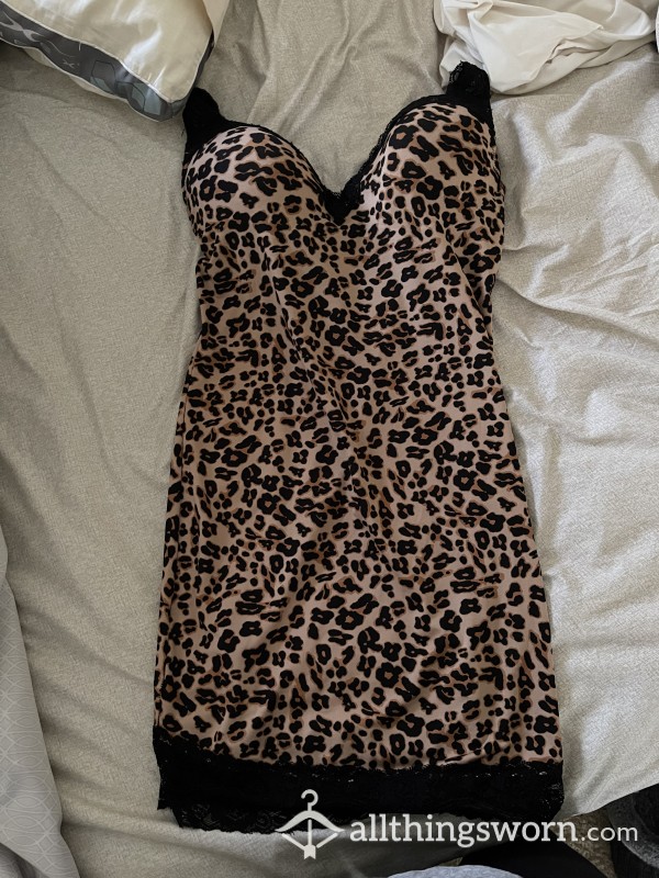 Cheetah Print Stretch Lingerie