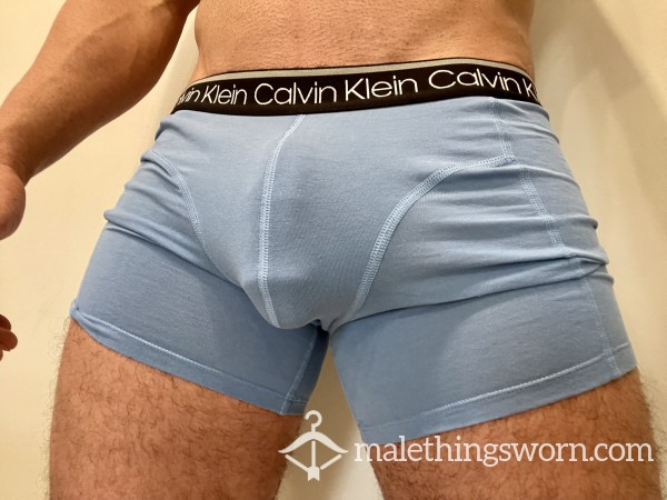 CK Boxer Briefs Light Blue