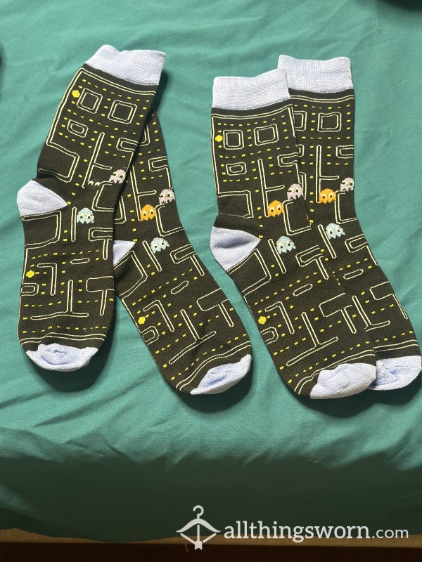 Cla**ic Video Game Socks