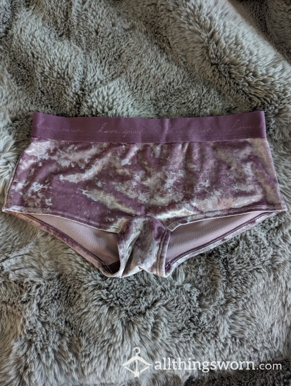 *Clean-out Discount* VS Purple Velvet Soft Boyshorts