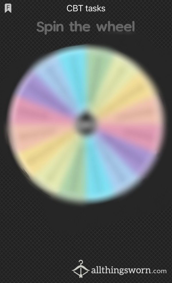 C*ck Torture Spin The Wheel Includes X2 Spins