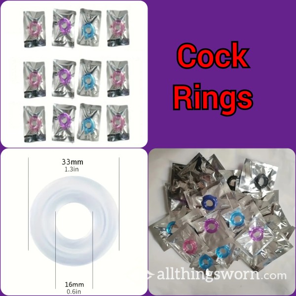 Coloured C*ck Ring's