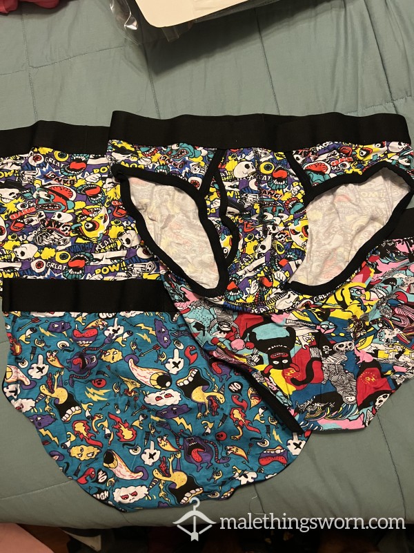 Comic Cotton Briefs