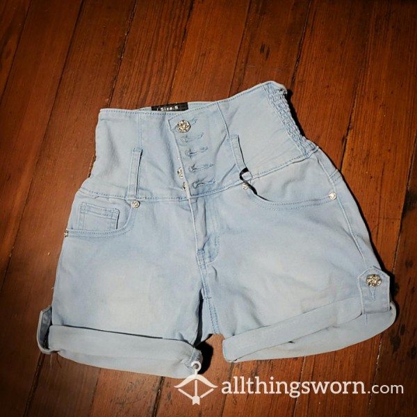 Commando Worn Jean Shorts $24