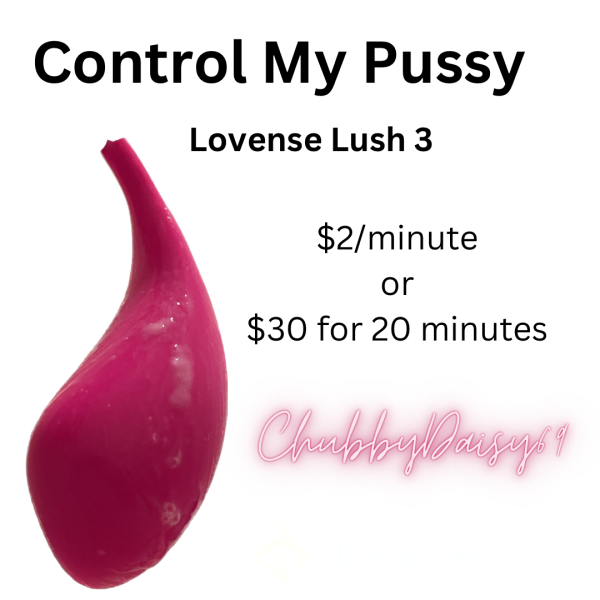 Control My Pu**y Via Lovense