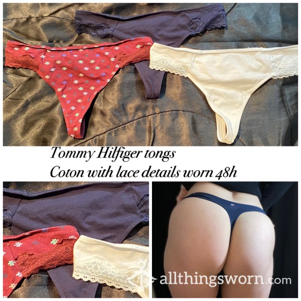 COTON SIZE M Tommy Hilfiger Thongs