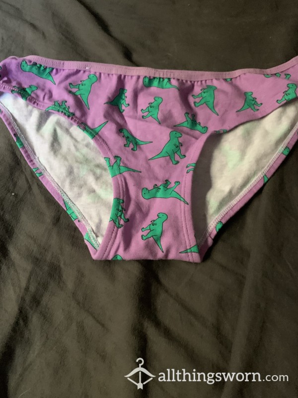 *SOLD* Cotton Dinosaur Panties