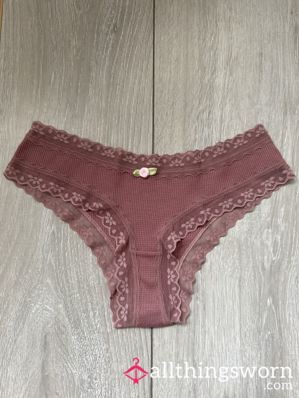 Cotton, Lace Panties