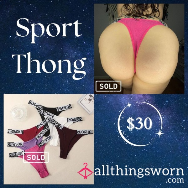 Cotton Sport Thongs