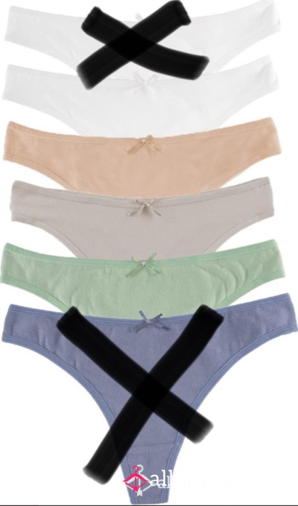 Cotton Thongs