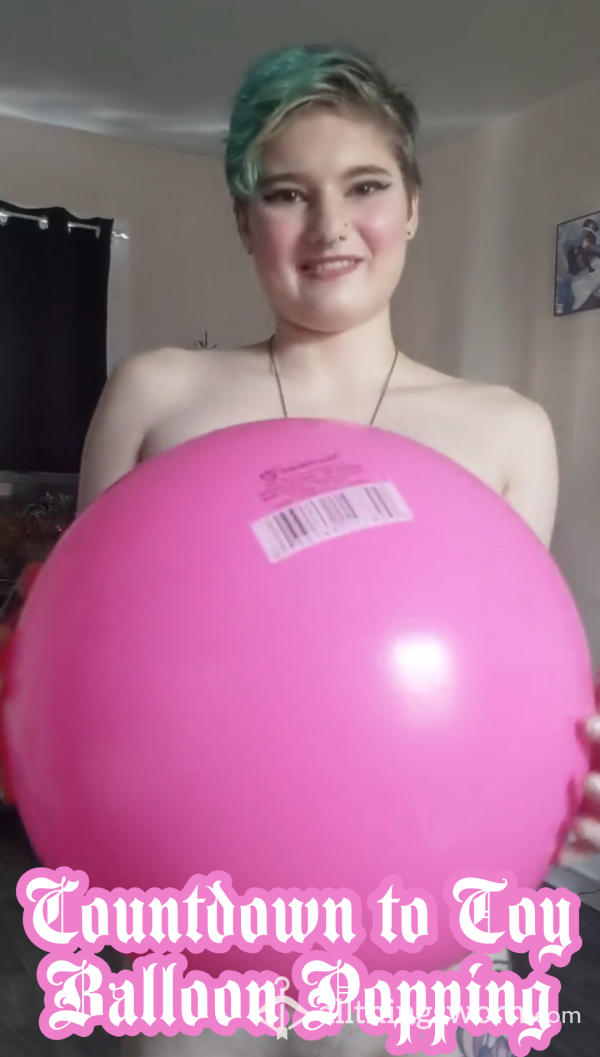 Countdown To Toy Balloon Popping - :26