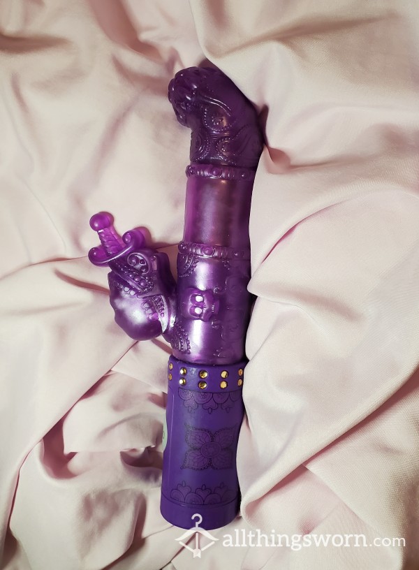 Cream Coated Purple Pirate Di**o