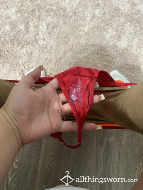 Creamy Hooter Girl G-string