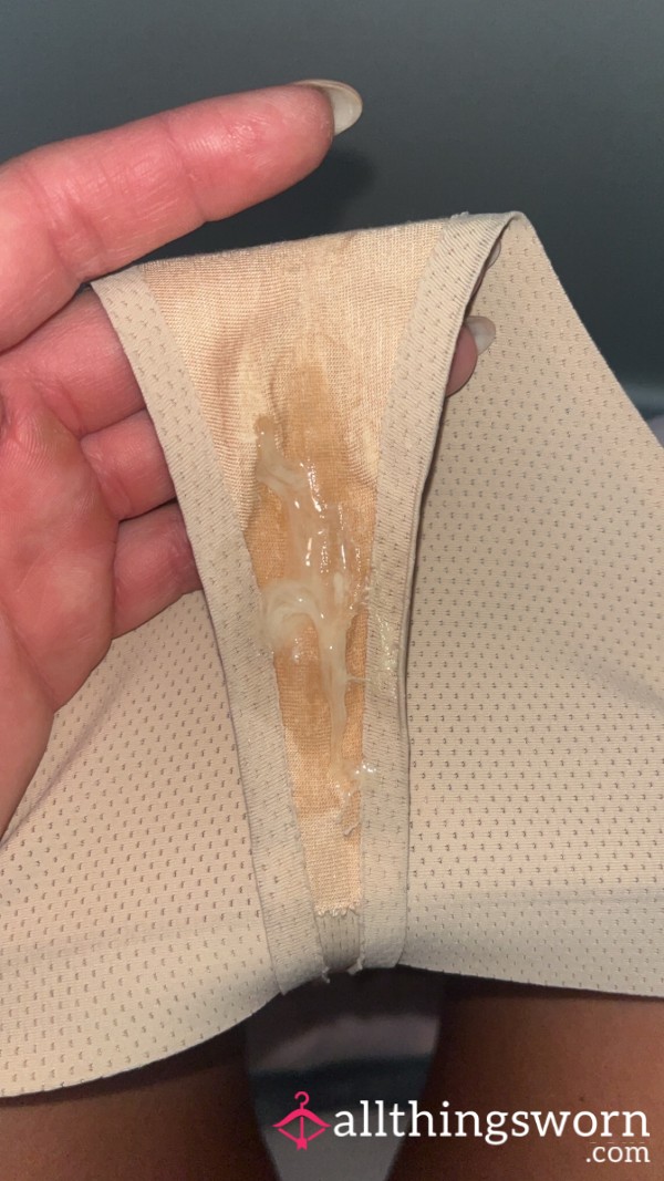 Creamy Messy Thong