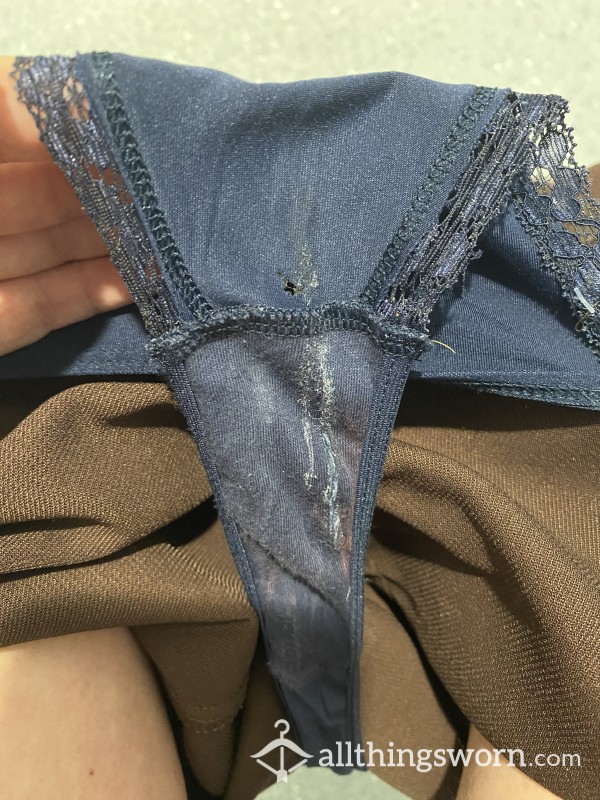 Creamy Well Worn Panties