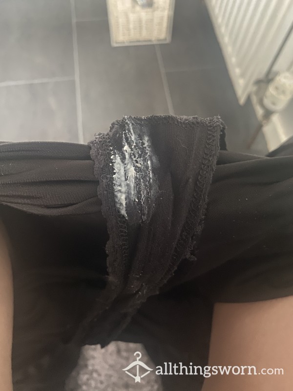 Creamy Well Worn Panties