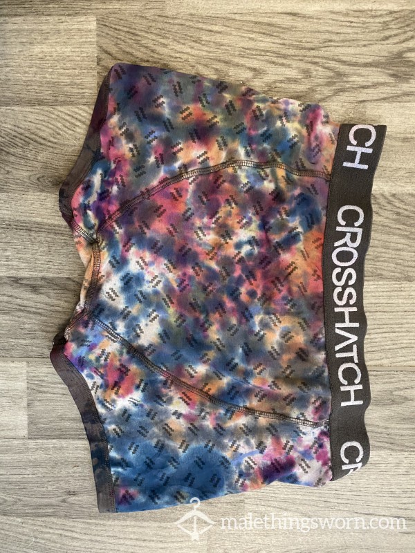 Cross Hatch Boxers Tie Dye 1 Of A Kind