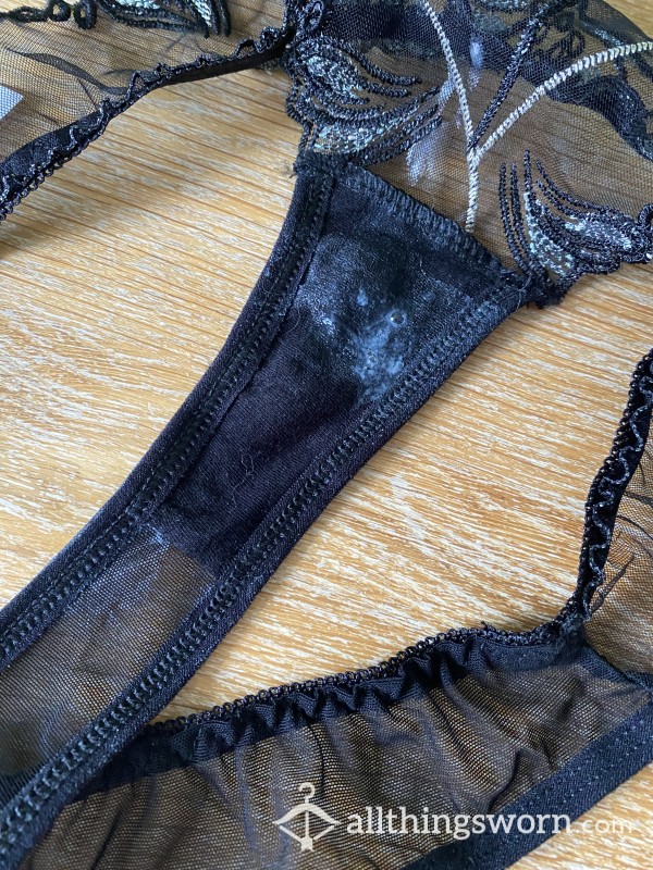 C*m Filled Thong Vacuum Packed And Ready To Go Xx