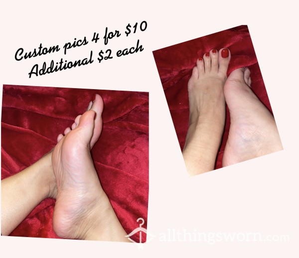 Custom Feet Content 4 For $10