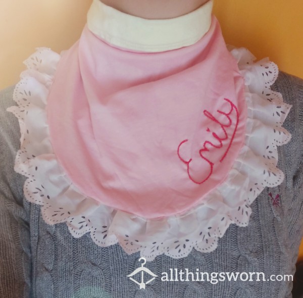 ** Custom Made Adult Baby Bib **