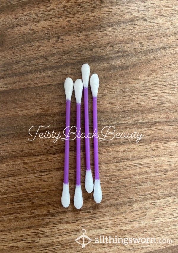 Custom Q Tips (Ebony, Hairy, Body Hair, Slim, Curvy, Pits, A**, Pu**y, Nose, Ears, Q Tips)