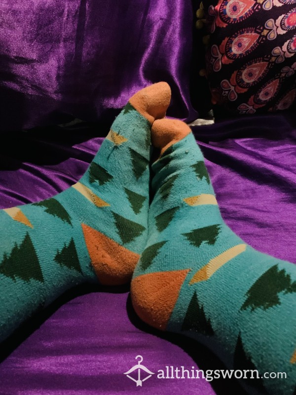 Cute Camping Themed Socks