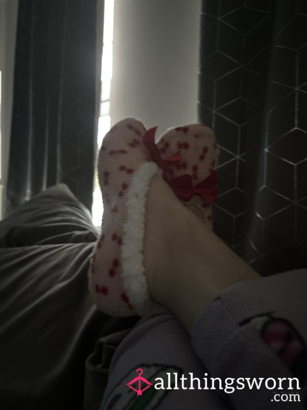 Cute Cherry Slippers