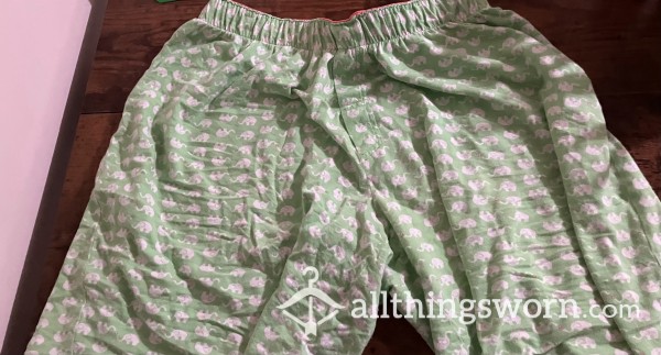 Cute Elephant Sleep Shorts - Customizable -Includes US Shipping