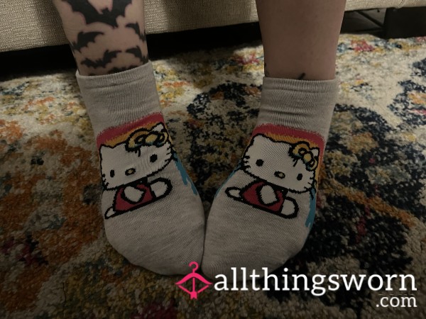 Cute Hello Kitty Stinky Socks ❤️