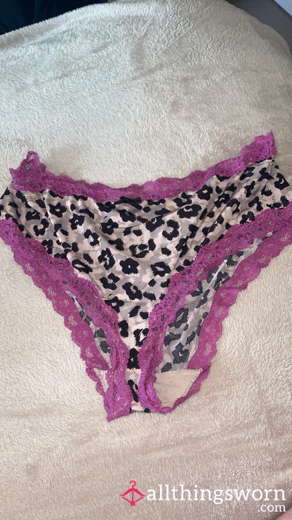 Cute Leopard Print Panties