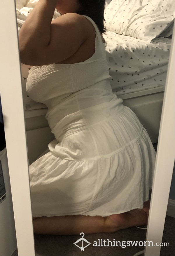 Cute Little White Dress🥰🤍