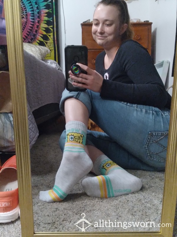 Cute SpongeBob Socks