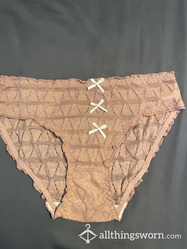 Cute Worn Lace Panties - Worn For An Activity Of Your Choice For 24 Hours