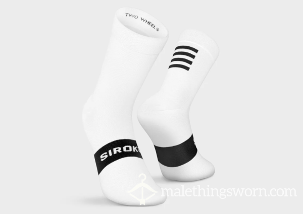 Cycling Socks White